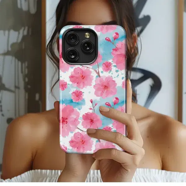Abstract Fluid Monochrome Pattern Phone Case iPhone Samsung Cover Pixel 5352 - Image 1