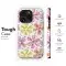 Abstract Pink Yellow Floral Print Phone Case iPhone Samsung Cover Pixel 5423 - Image 6