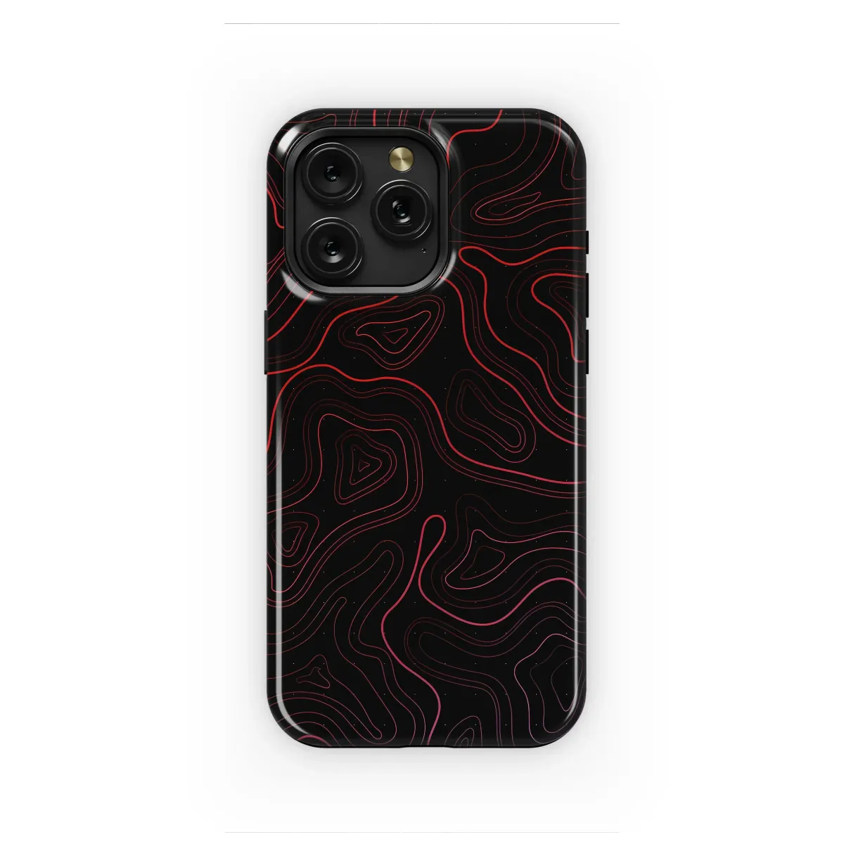 Abstract Red Topography
 Phone Case iPhone Samsung Cover Pixel 5670 - Image 1