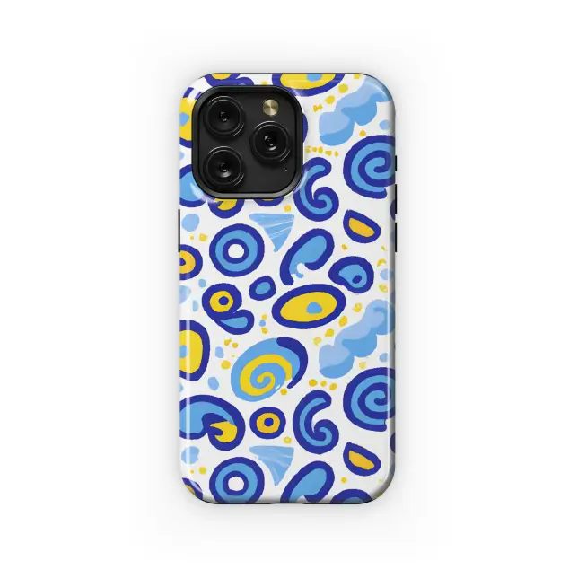 Abstract Sea Phone Case iPhone Samsung Cover Pixel 3323