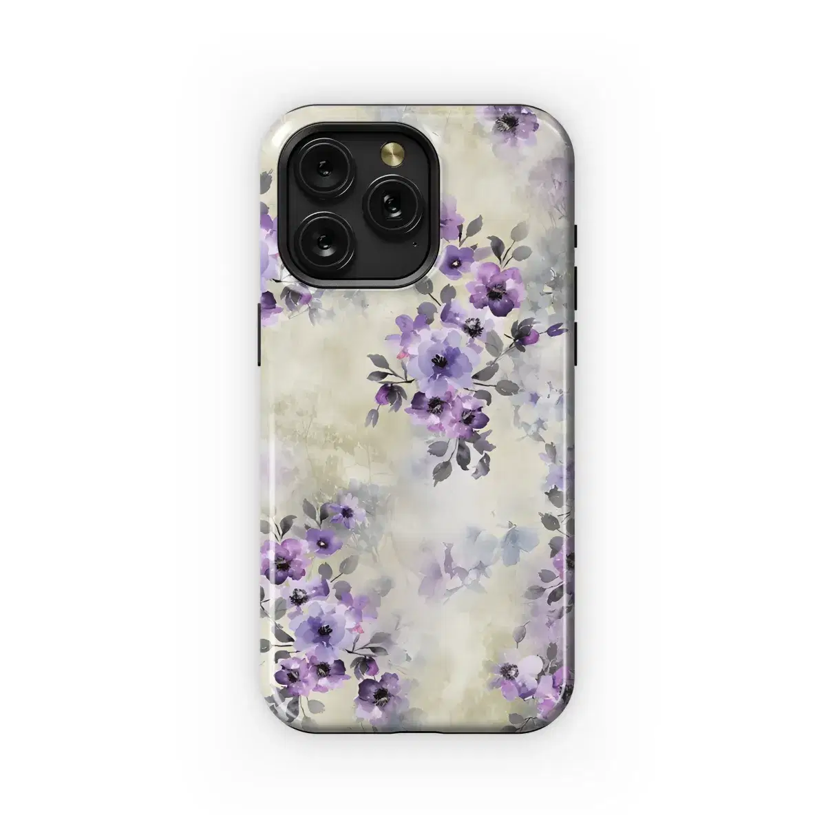 Abstract Seamless Flower Pattern Phone Case iPhone Samsung Cover Pixel 2349 - Image 1