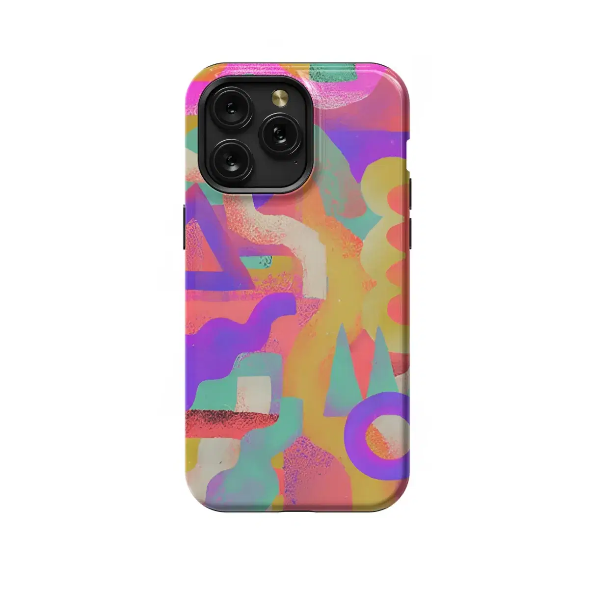 Abstract Shapes Phone Case iPhone Samsung Cover Pixel 1384 - Image 1