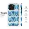 Abstract Shibori Ikat Cartoon Phone Case iPhone Samsung Cover Pixel 3524 - Image 6