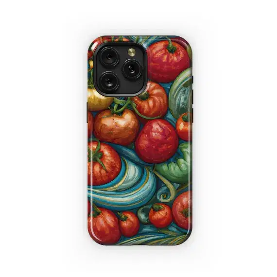 Abstract Tomato Phone Case iPhone Samsung Cover Pixel 3785 - Image 1