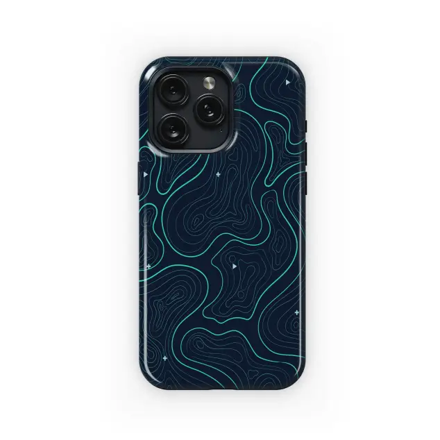 Abstract Topographic Lines
 Phone Case iPhone Samsung Cover Pixel 4473