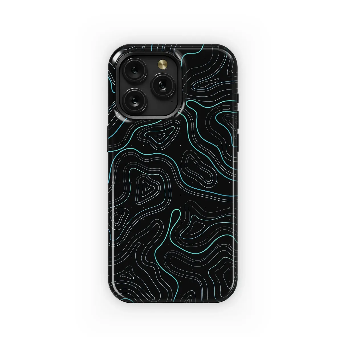 Abstract Topographic Lines
 Phone Case iPhone Samsung Cover Pixel 5678 - Image 1