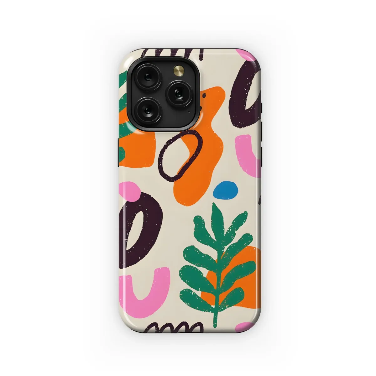 Abstract Vibrant Garden Phone Case iPhone Samsung Cover Pixel 5123 - Image 1