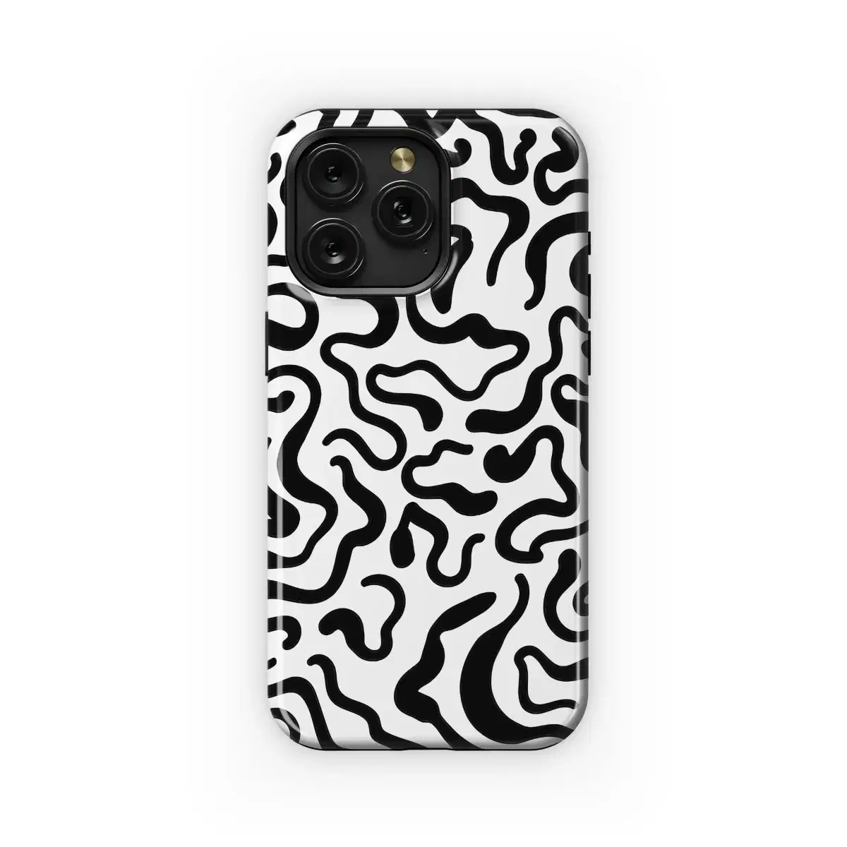 Abstract Wavy Organic Pattern Phone Case iPhone Samsung Cover Pixel 5262 - Image 1