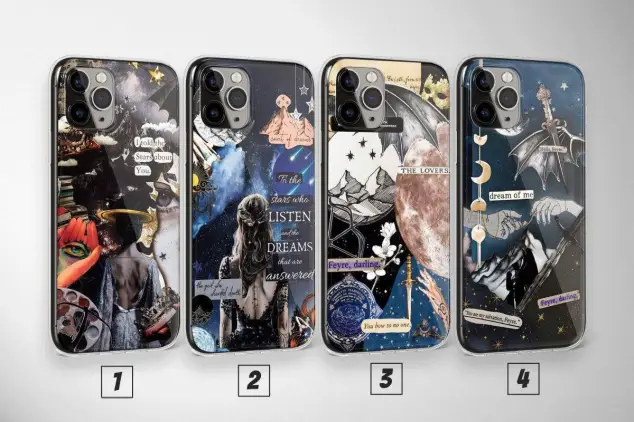 Acotar Phone Case Aesthetic Night Court Symbol Acomaf Cover 1