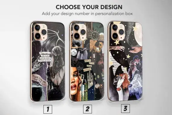 Acotar Phone Case Aesthetic Night Court Symbol Acomaf Cover - Image 1