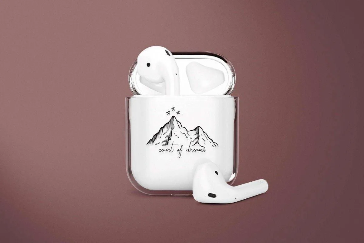 Acotar Velaris Airpods Case, Night Court City Symbol Acomaf Cover - Image 1