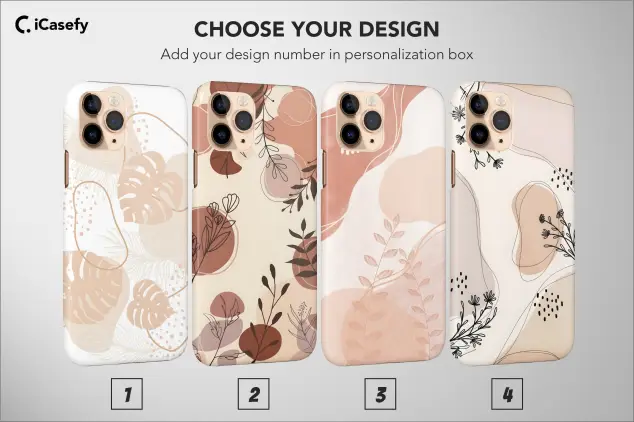 Aesthetic Boho Phone Case Abstract Cover