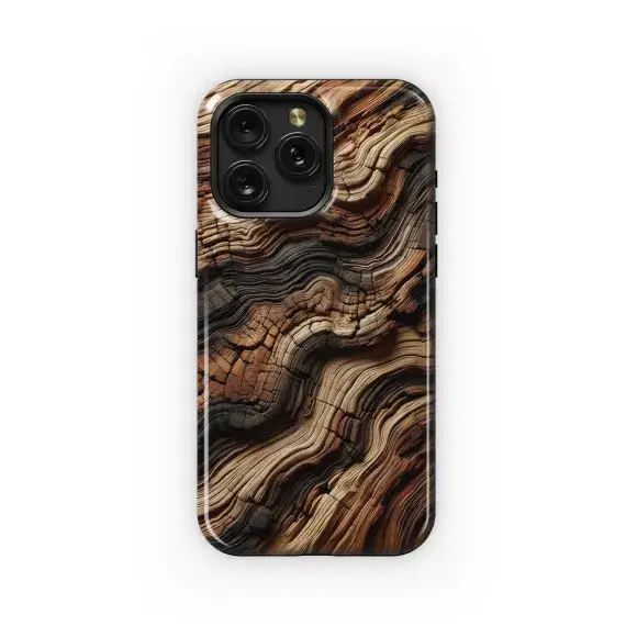 Aged Wooden Texture Phone Case iPhone Samsung Cover Pixel 2081 - Image 1