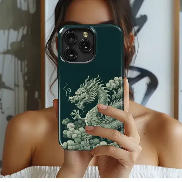 Alien Glow Space Design
 Phone Case iPhone Samsung Cover Pixel 5603 - Image 1