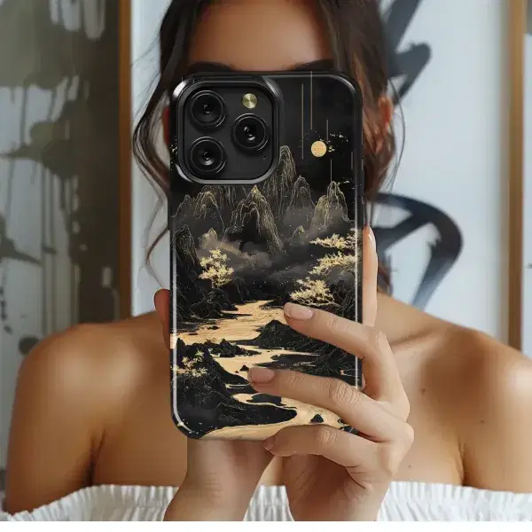Alien Harvest Moon
 Phone Case iPhone Samsung Cover Pixel 5607 - Image 1