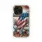 American Flag Memorial Cross Watercolor Phone Case iPhone Samsung Cover Pixel 3106 - Image 2