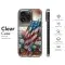 American Flag Memorial Cross Watercolor Phone Case iPhone Samsung Cover Pixel 3106 - Image 8