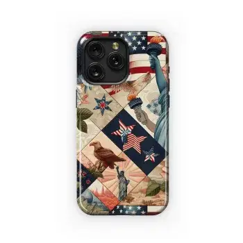 American Phone Case iPhone Samsung Cover Pixel 2736 - Image 1