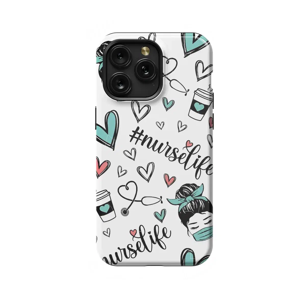 Anatomy Lovely Nurse Phone Case iPhone Samsung Pixel & More 241 - Image 1