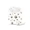 Animal Paw and Bone Pattern AirPods Case AirPods Pro AirPods Pro 2 AirPods 3 AirPods 2 Glossy 2179 - Image 1