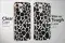 Animal Print Phone Case Black White Cheetah Zebra Leopard Cover - Image 2