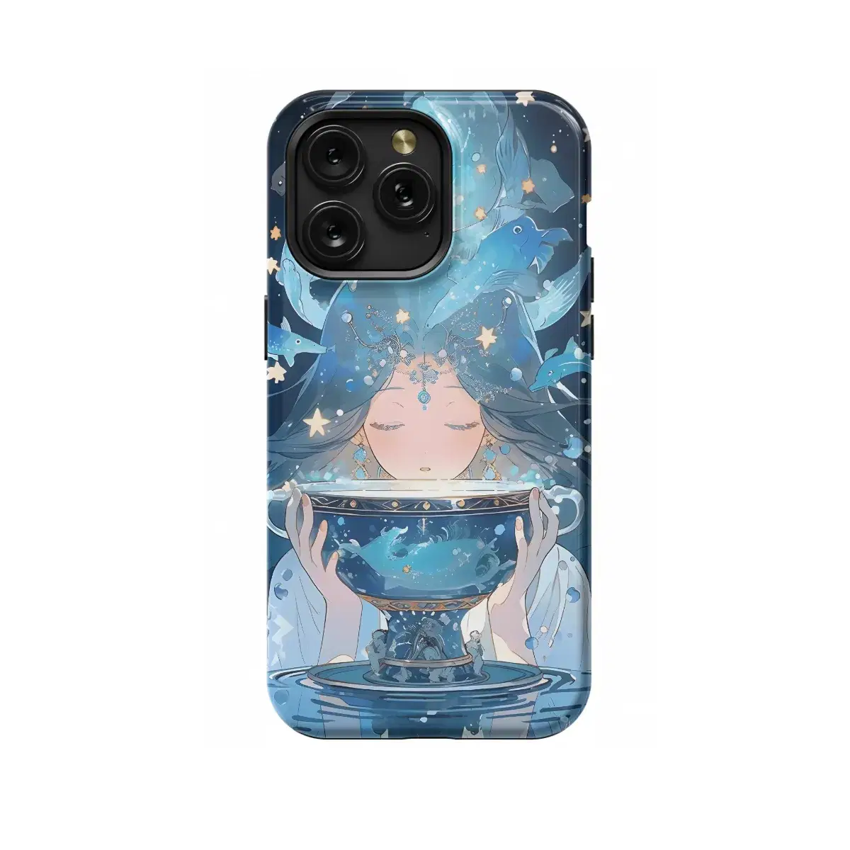 Anime Celestial Girl Phone Case iPhone Samsung Cover Pixel 636 - Image 1
