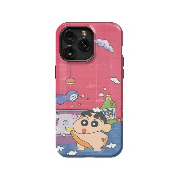 Anime Crayon Phone Case iPhone Samsung Pixel & More - Image 1