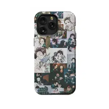 Anime Demon Slayer Kimetsu no Yaiba Phone Case iPhone Samsung Pixel & More 536 - Image 1
