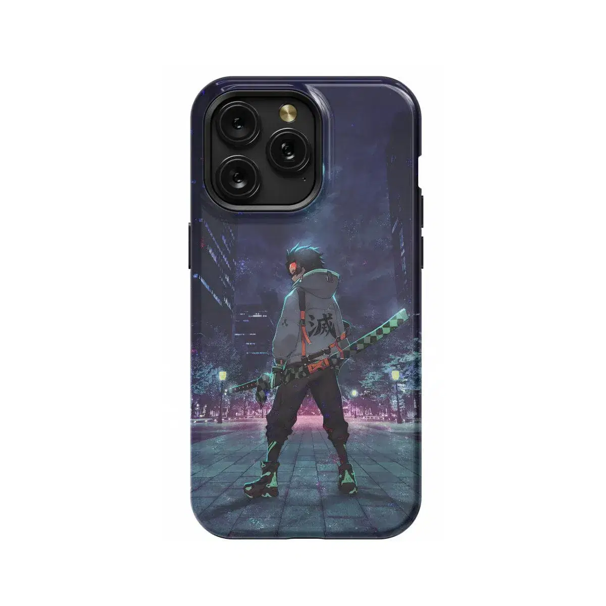 Anime Demon Slayer Night Phone Case iPhone Samsung Pixel & More - Image 1