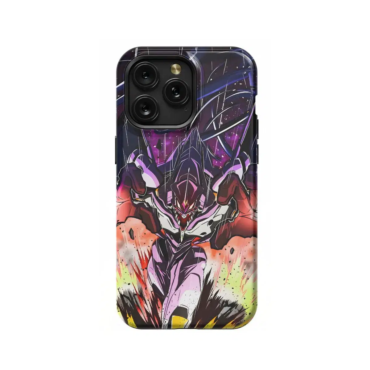 Anime Evangelion Eva 01 Phone Case iPhone Samsung Pixel & More #212 - Image 1