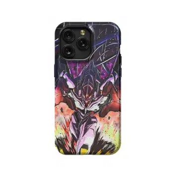 Anime Evangelion Eva 01 Phone Case iPhone Samsung Pixel & More #212 - Image 1