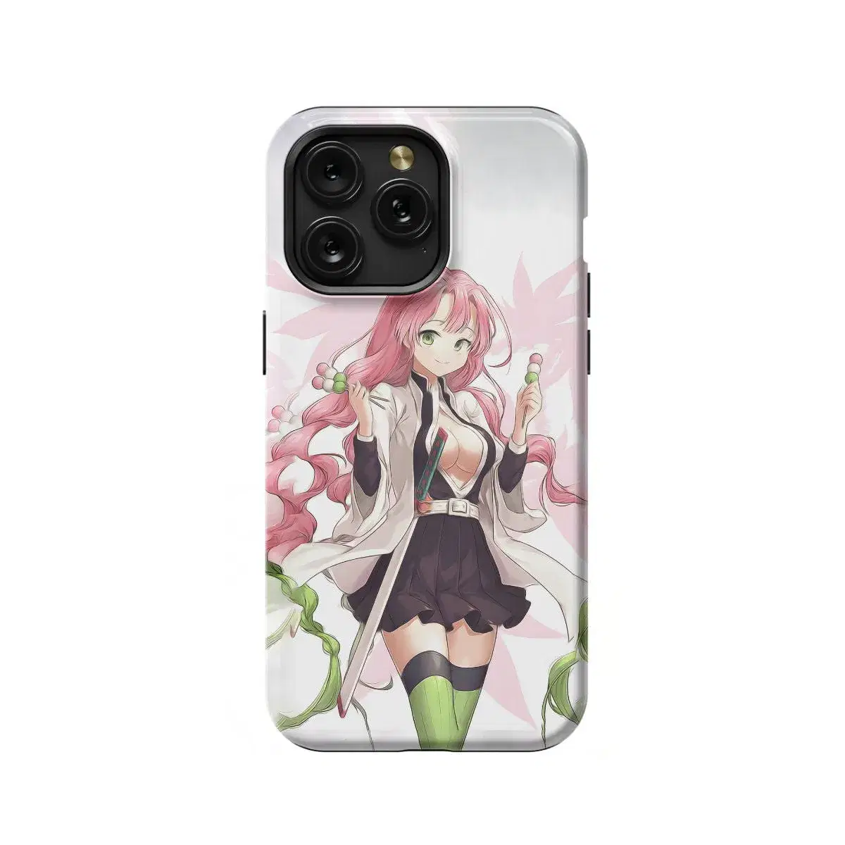 Anime Mitsuri Kanroji Demon Phone Case iPhone Samsung Pixel & More - Image 1