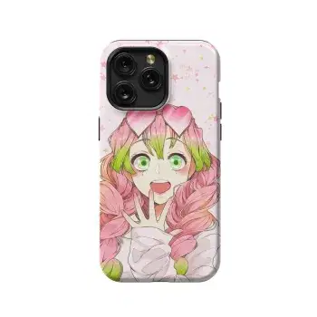 Anime Mitsuri Kanroji Phone Case iPhone Samsung Pixel & More #409 - Image 1
