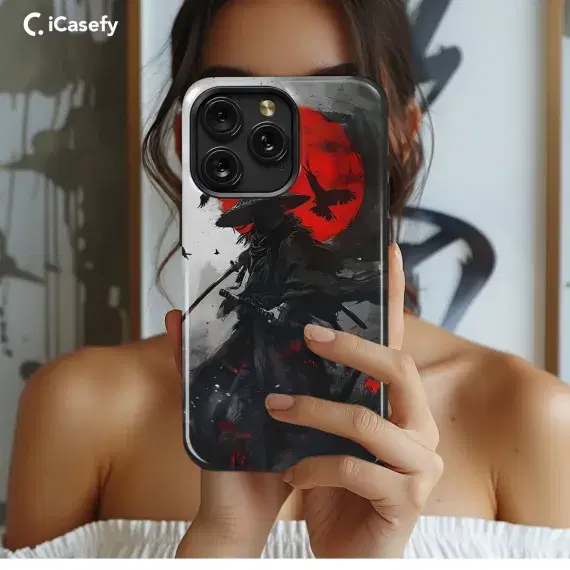 Anime Samurai Phone Case iPhone Samsung Cover Pixel 1822 - Image 1