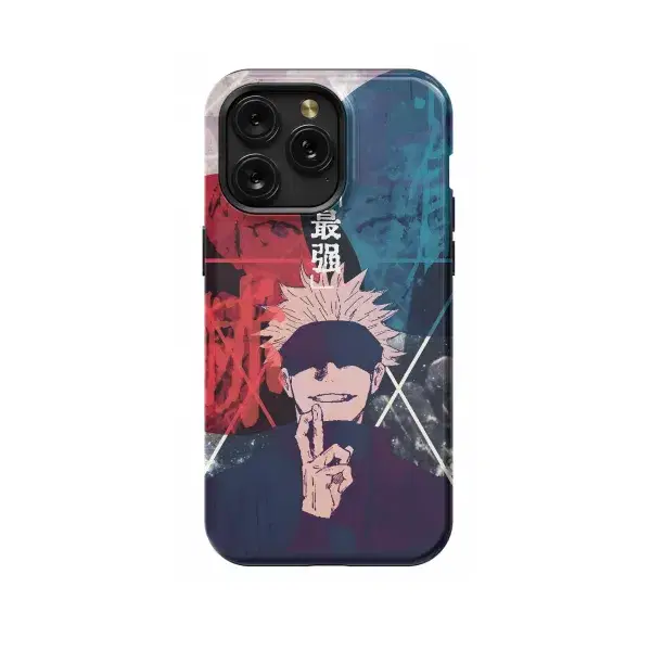Anime Satoru Gojo Phone Case iPhone Samsung Pixel & More 78 - Image 1