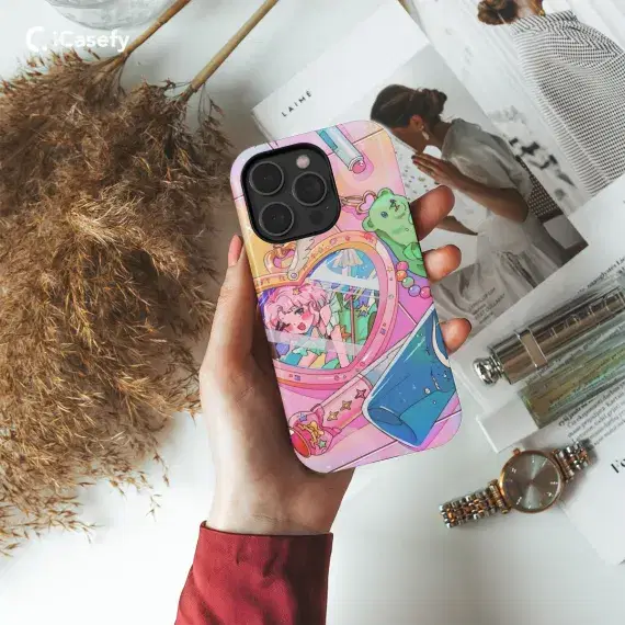Anime Shoujo Aesthetic Manga Phone Case iPhone Samsung Pixel & More 479 - Image 1