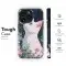 Anime White Cat in Flowers Phone Case iPhone Samsung Cover Pixel 3624 - Image 6