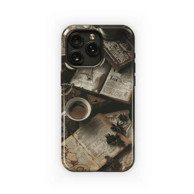 Antique Book Charm
 Phone Case iPhone Samsung Cover Pixel 4627