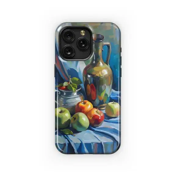 Apples and Pitcher Still Life Phone Case iPhone Samsung Cover Pixel 4845 - Image 1
