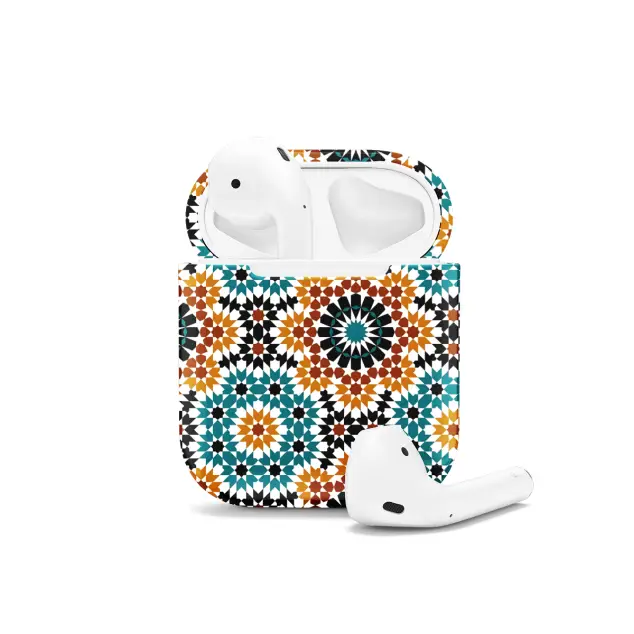 Arabic Geometric Ornament AirPods Case AirPods Pro AirPods Pro 2 AirPods 3 AirPods 2 Glossy 1395