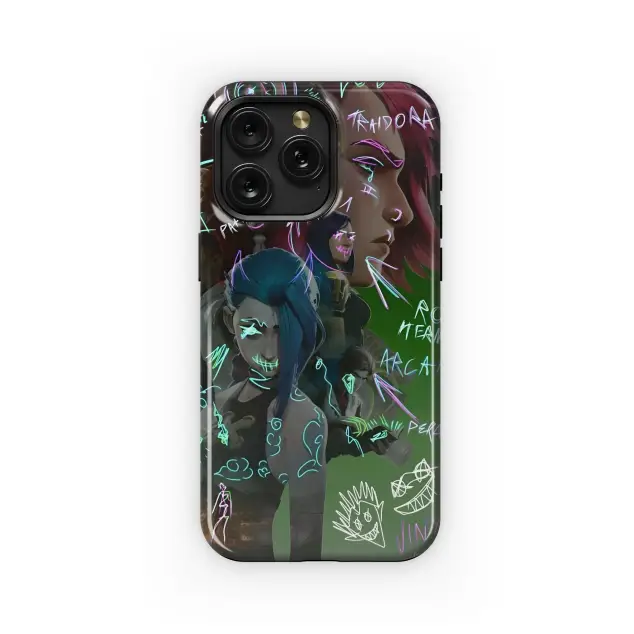 Arcane Graffiti Art
 Phone Case iPhone Samsung Cover Pixel 4060
