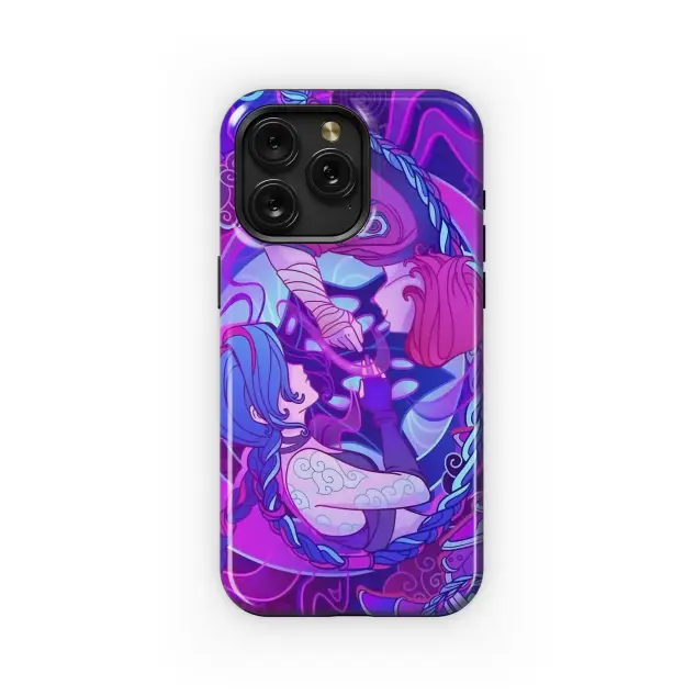 Arcane Sisters Embrace
 Phone Case iPhone Samsung Cover Pixel 4056