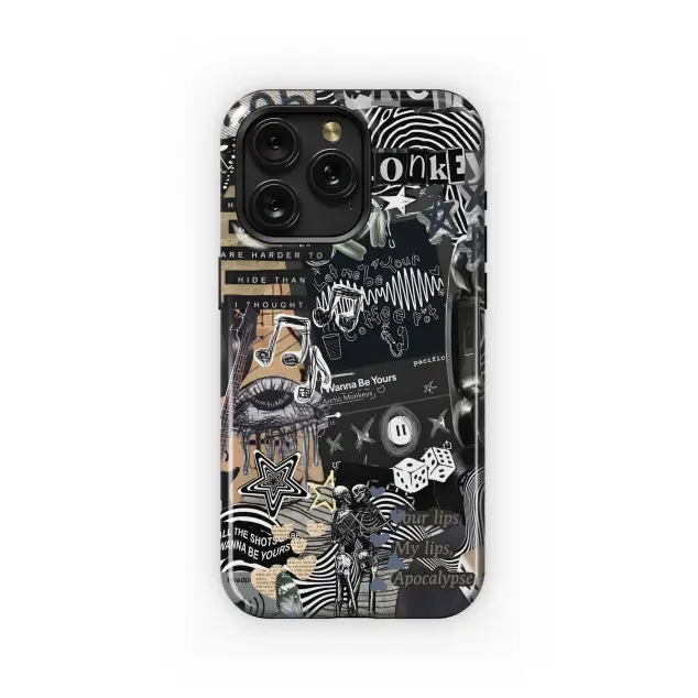 Arctic Monkeys Inspired Collage Phone Case iPhone Samsung Cover Pixel 4806