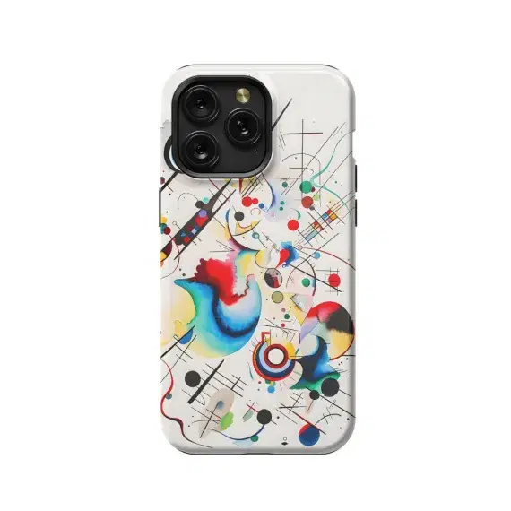 Art By Wassily Kandinsky Phone Case iPhone Samsung Pixel & More #242 - Image 1