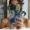 Artistic Pastel Dandelion Brushstrokes Phone Case iPhone Samsung Cover Pixel 3550 - Image 2