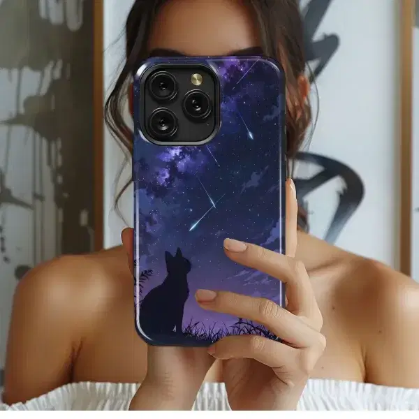 Aurora Borealis Lovers
 Phone Case iPhone Samsung Cover Pixel 4633 - Image 1