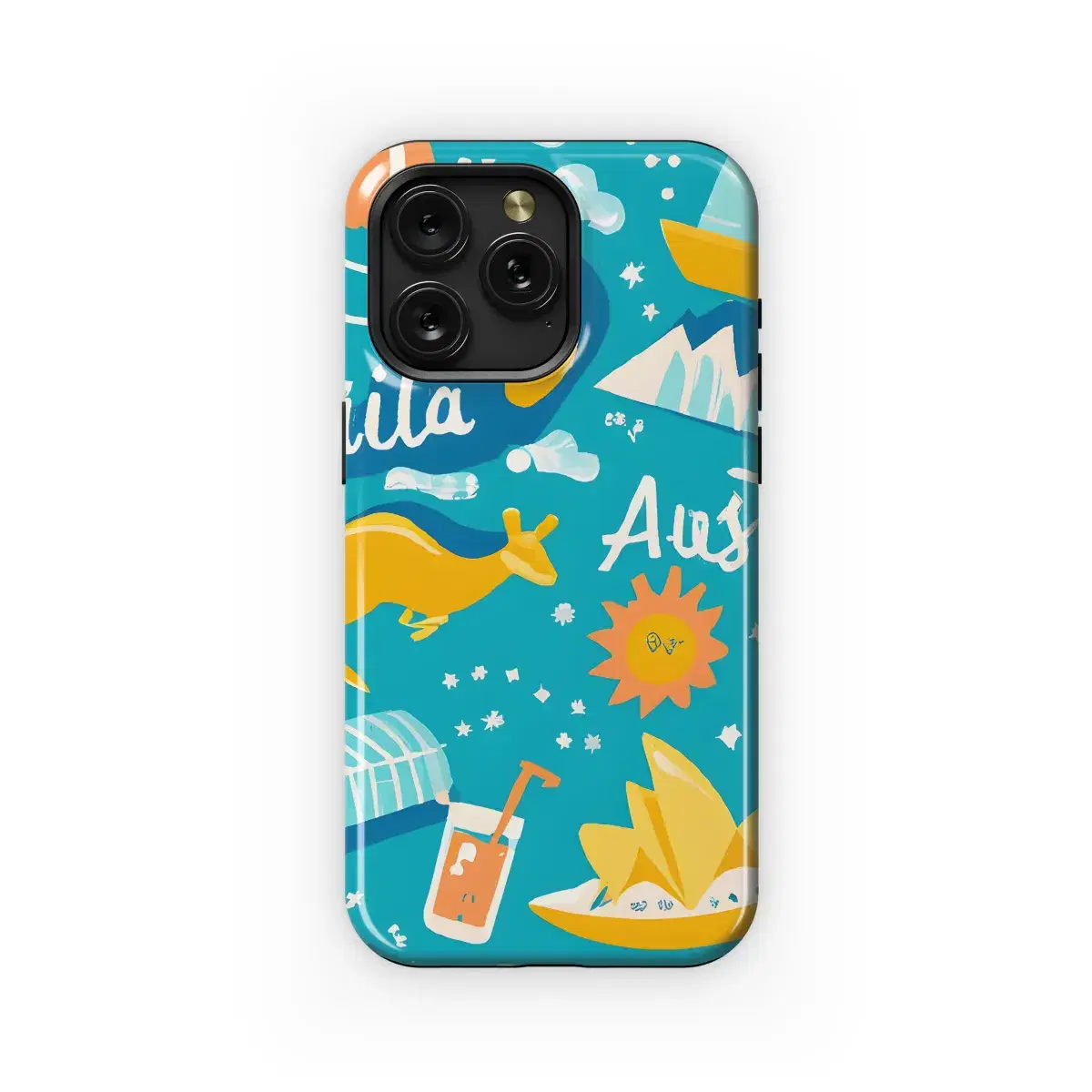 Australia Summer Vibes Phone Case iPhone Samsung Cover Pixel 3575 - Image 1