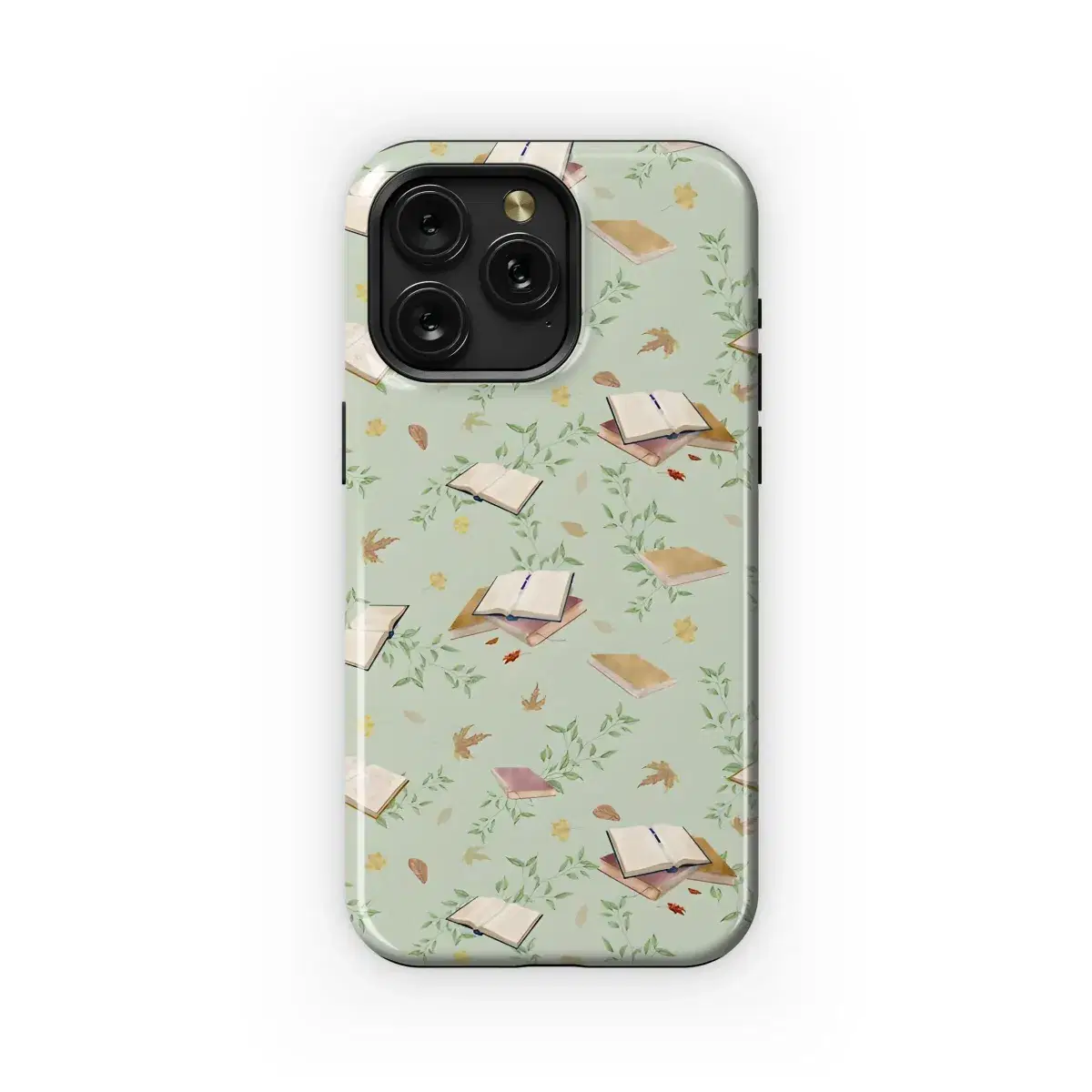 Autumn Book Stack Design
 Phone Case iPhone Samsung Cover Pixel 5831 - Image 1