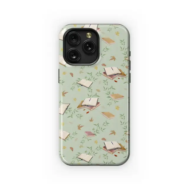 Autumn Book Stack Design
 Phone Case iPhone Samsung Cover Pixel 5831