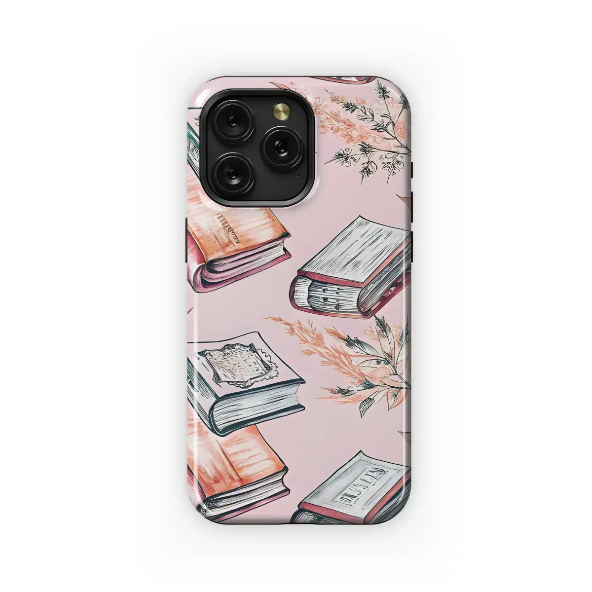 Autumn Book Stacks
 Phone Case iPhone Samsung Cover Pixel 5828 - Image 1
